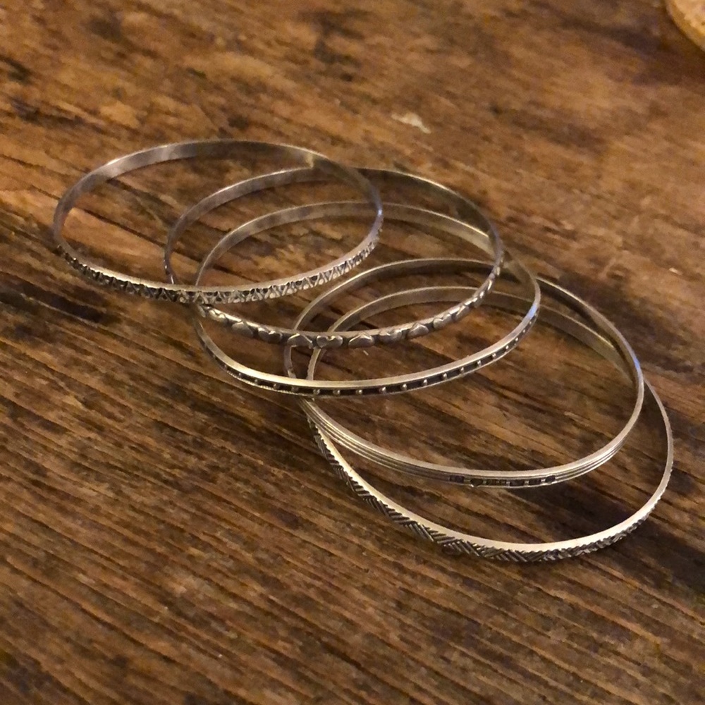 Patterned bangles